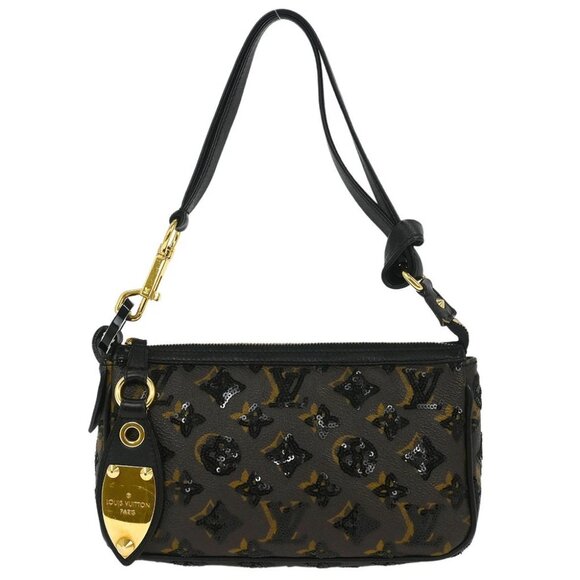 Louis Vuitton Handbags - Louis Vuitton Monogram Eclipse Pochette Accessoires Handbag M40247 TH2099 144768
